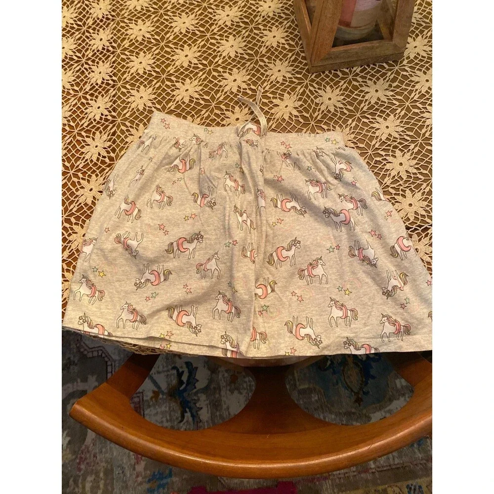 Oshkosh Skort/Shorts Girls Sze 14 Unicorn print